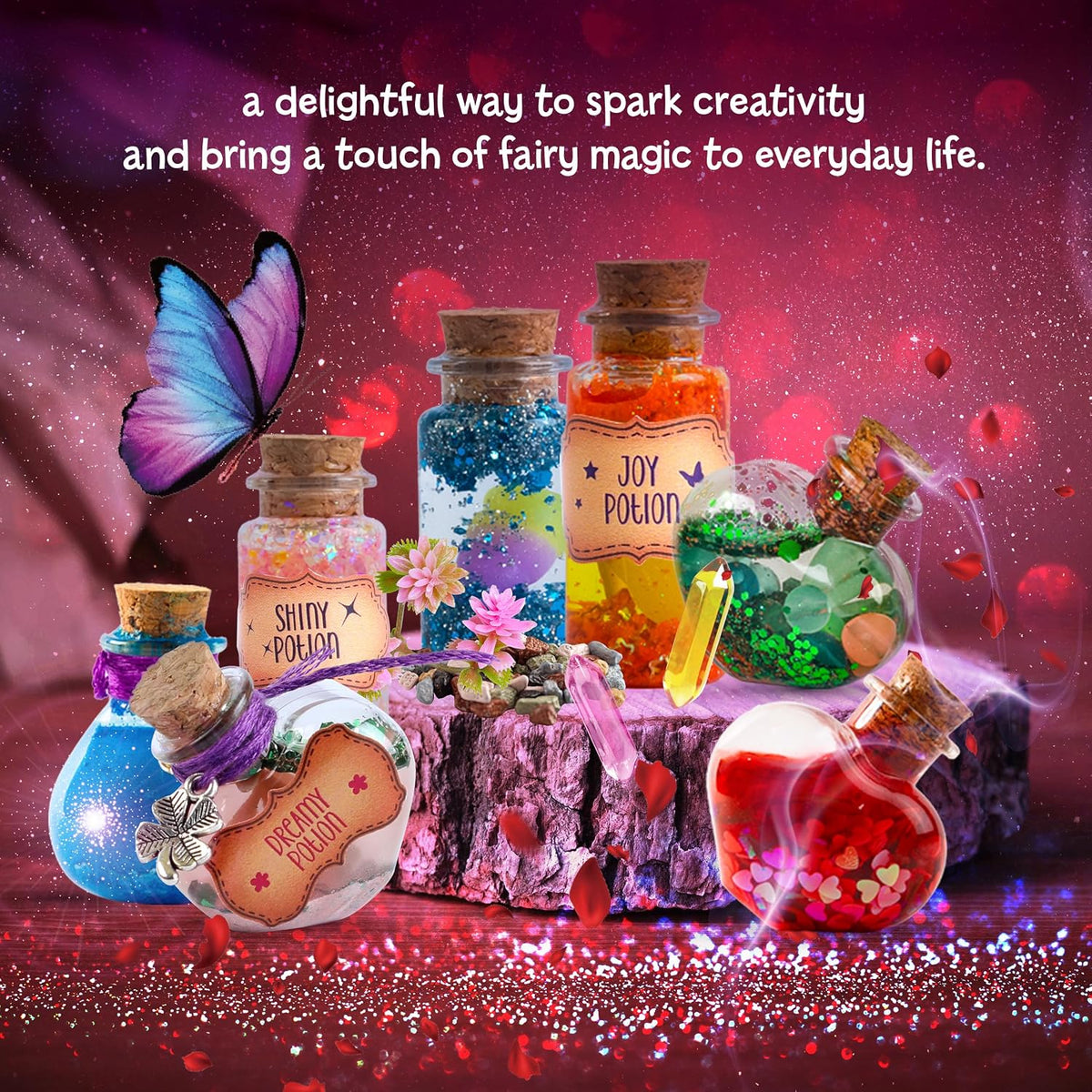 Fairy Magic Potion Kit for Kids - Magical Workshop Craft Kits - Girls Gifts