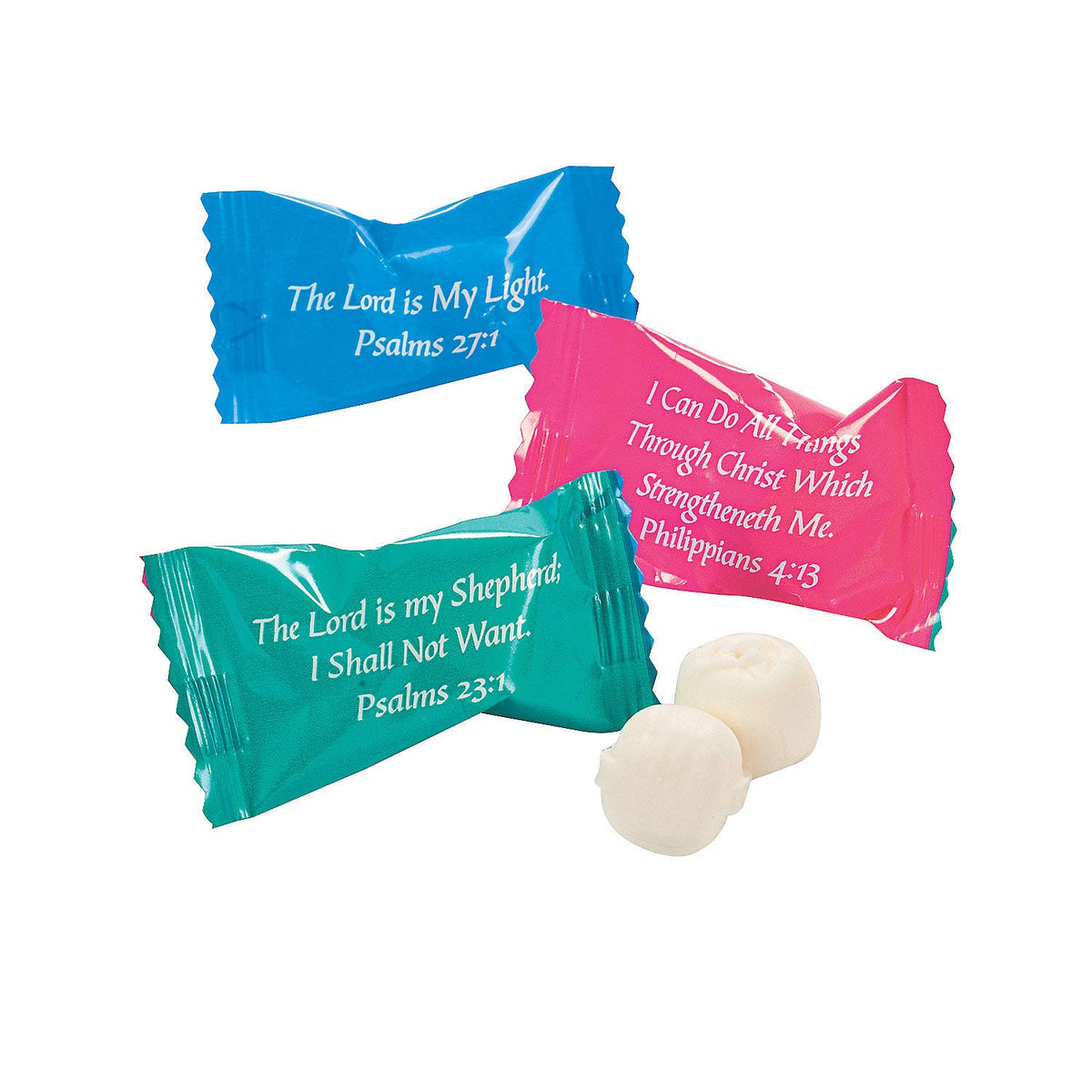 Bible Verse Butter Mints Bulk 108 Count