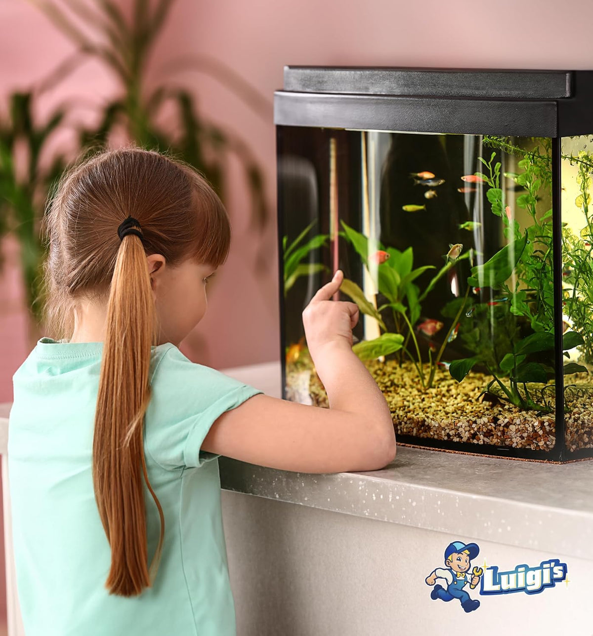 Fish Tank Cleaner - Turtle Tank Accessories - Gravel Vacuum for Aquarium - Hand Siphon Hose to Remove and Change Water or Sand in Minutes - Aquarium Cleaning Tools