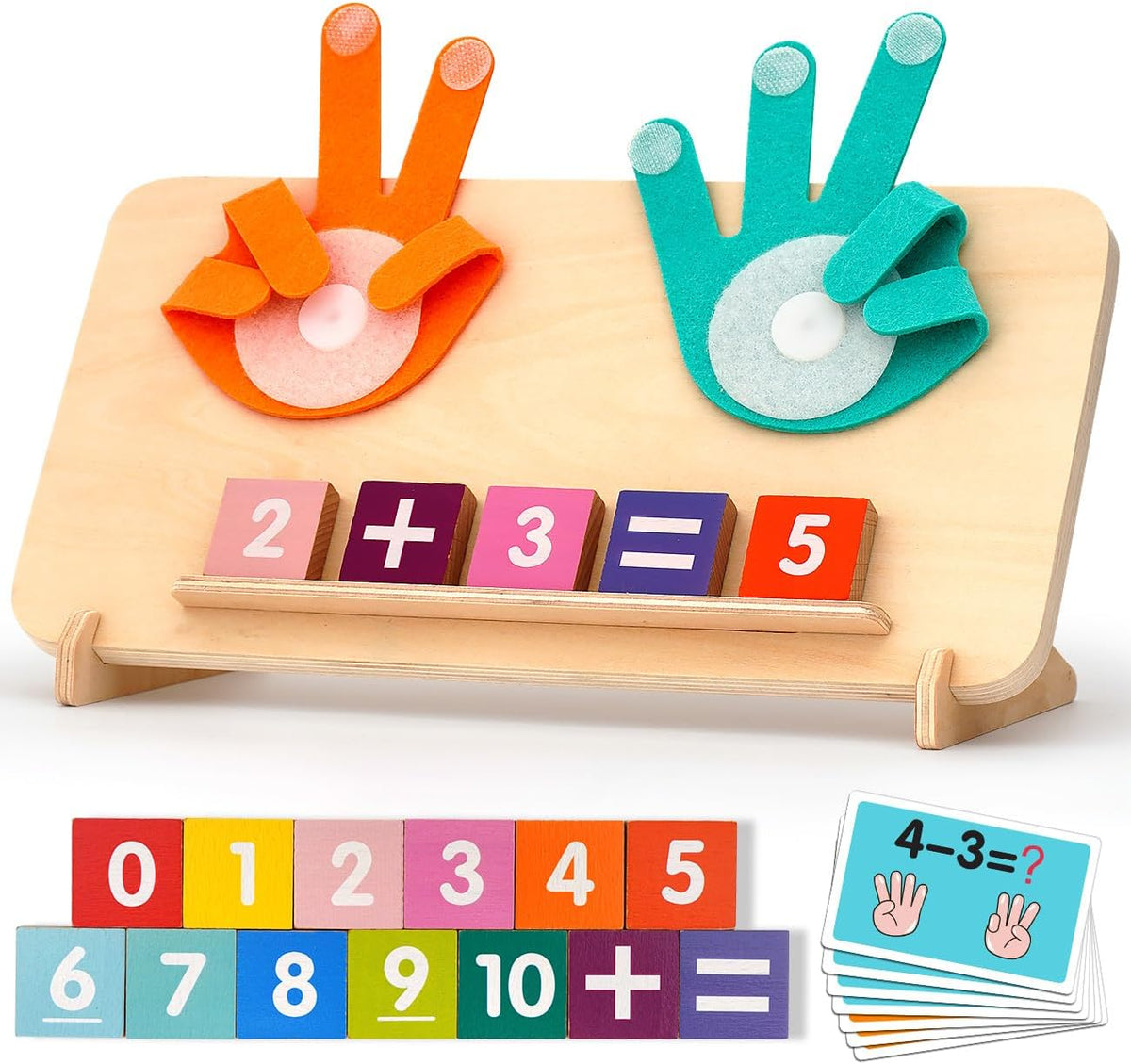 Preschool Math Manipulatives Learning Toys for Toddlers 2-4
