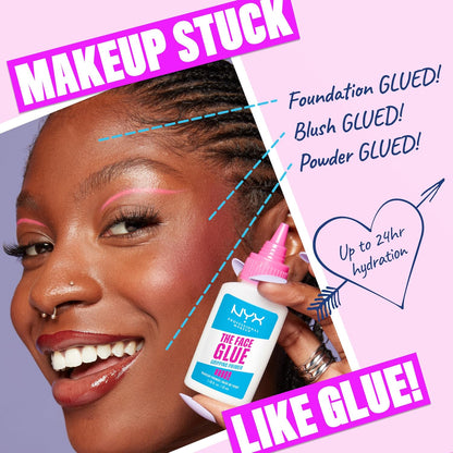 the Face Glue Gripping Primer, Hydrating Makeup Primer with up to 24HR Wear, Vegan & Cruelty Free