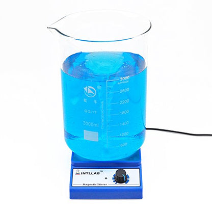 Magnetic Stirrer Stainless Steel Magnetic Mixer with Stir Bar (No Heating) Max Stirring Capacity: 3000Ml
