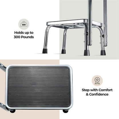 Step Stool with Handle for Adults